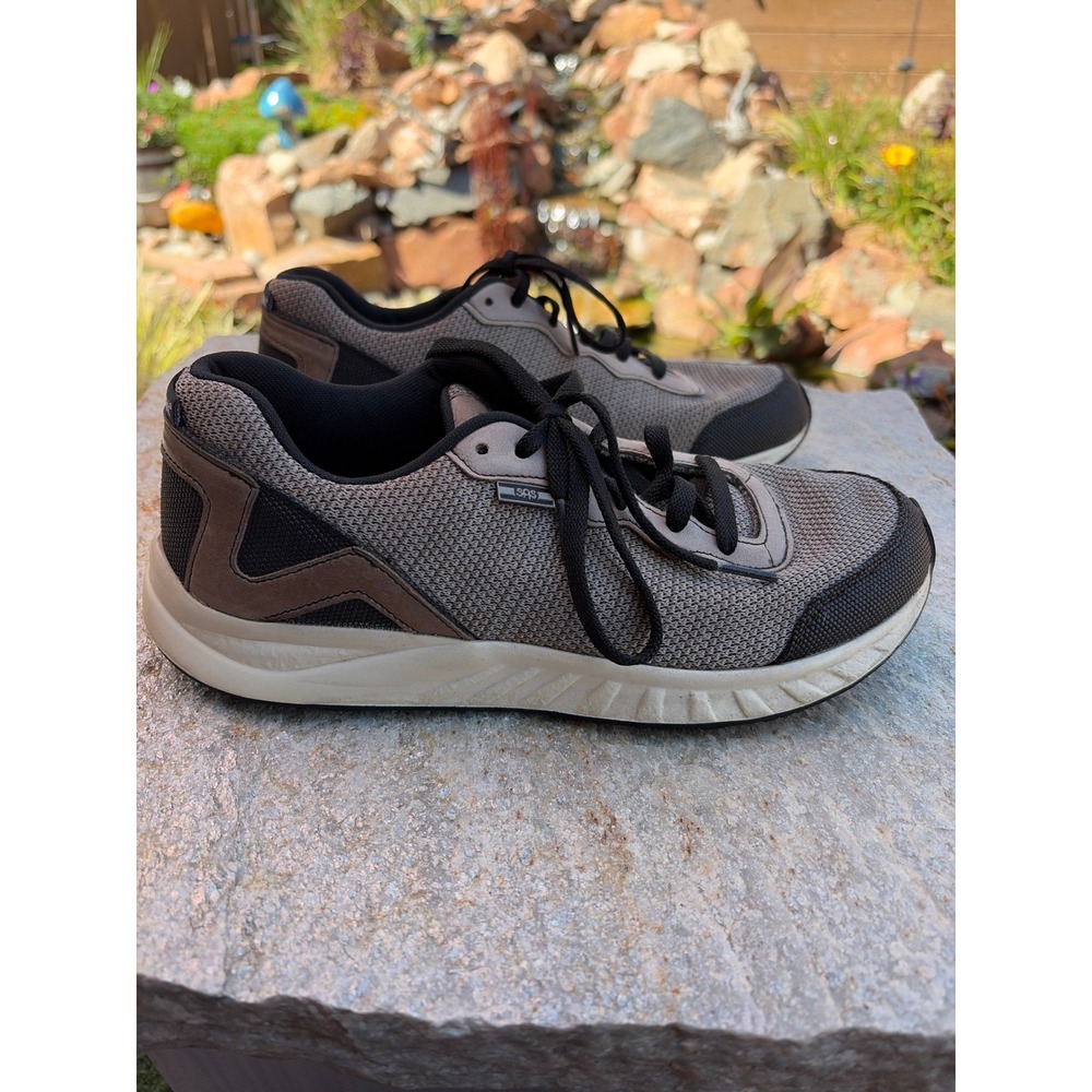 SAS Suprhon Mens Sneakers Pebble Grey Black Athletic Walking Shoes 9 M 2230708